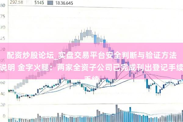 配资炒股论坛_实盘交易平台安全判断与验证方法说明 金字火腿：两家全资子公司已完成刊出登记手续
