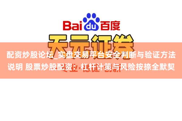 配资炒股论坛_实盘交易平台安全判断与验证方法说明 股票炒股配资：杠杆计策与风险按捺全默契